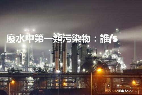 廢水中第一類污染物：誰(shuí)是最致命的元兇？